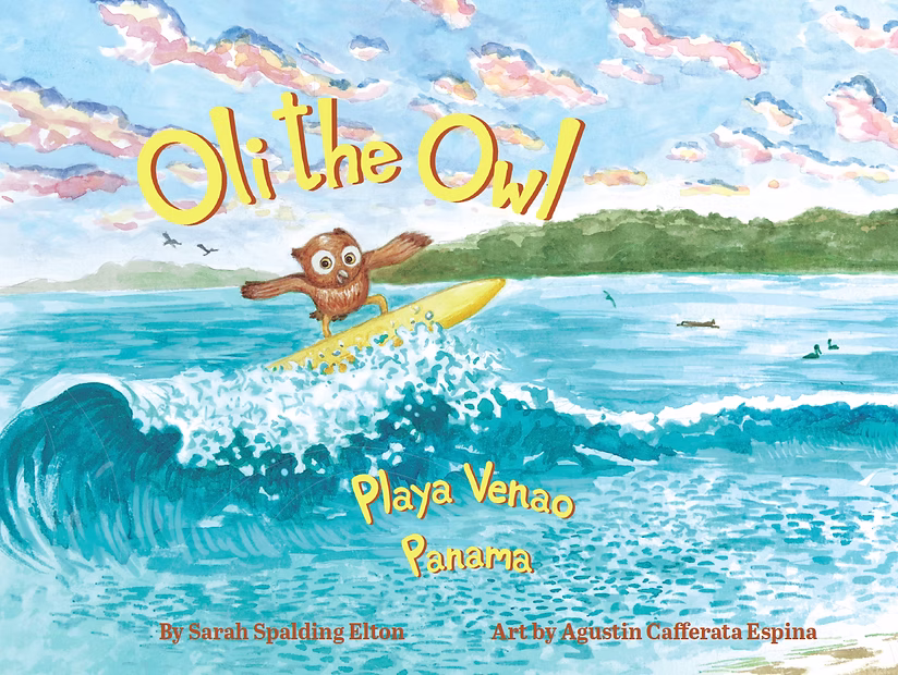 Oli the Owl — Playa Venao, Panama book cover
